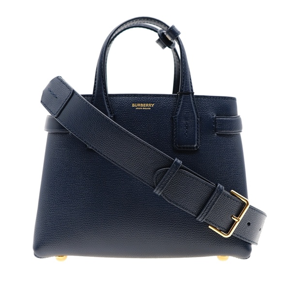 Burberry Banner Tote House Check Derby Shoulder Bag Small New - Picture 2 of 6